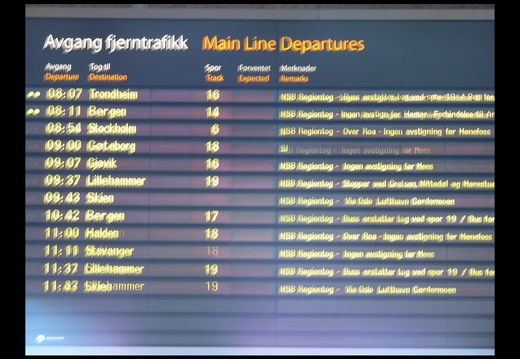 Bergenbahn - Flambahn